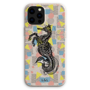 Kelpie with pattern Eco Phone Case - Loam & Lore
